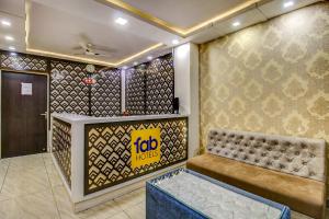 FabHotel CSFC Near Bhopal Railway Station的休息区