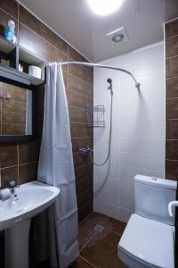 Vannituba majutusasutuses Hotel Sagu