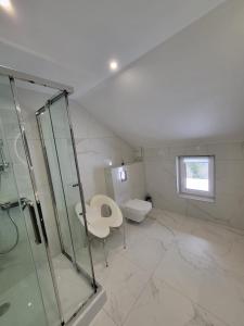 Łazienka w obiekcie Apartamenty 8 i 10 osobowe Koniakówka Resort