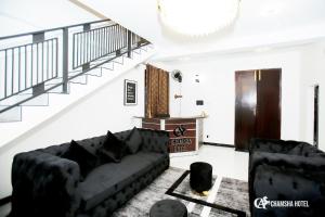 Predel za sedenje v nastanitvi Chamsha Hotel