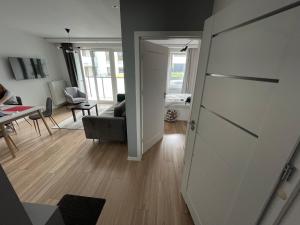 Kuchyňa alebo kuchynka v ubytovaní Nowy apartament w okolicach centrum