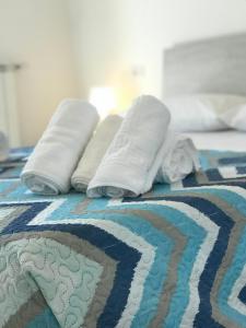 Posteľ alebo postele v izbe v ubytovaní Casa del Sole