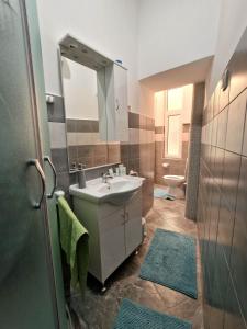 Kúpeľňa v ubytovaní Apartmani Tower
