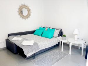 Ένα ή περισσότερα κρεβάτια σε δωμάτιο στο Casita Vito Fuerteventura