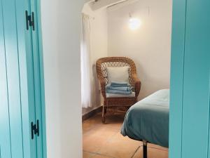 Posteľ alebo postele v izbe v ubytovaní Apartamento ALAZUL Campillo