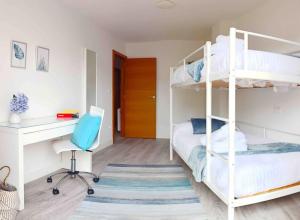 Postel nebo postele na pokoji v ubytování Apartamento Rosalía