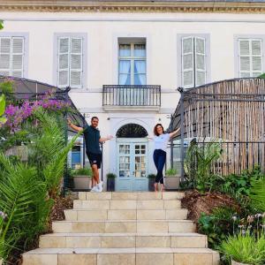 Hosté ubytování Chambres d'hôtes - Bed and Breakfast Les Palmiers
