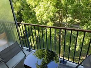 Balkón nebo terasa v ubytování Bonvallet - Studio paisible et chaleureux avec balcon + 12 fotografií