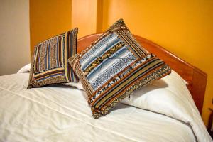 Postel nebo postele na pokoji v ubytování Hotel del Sur