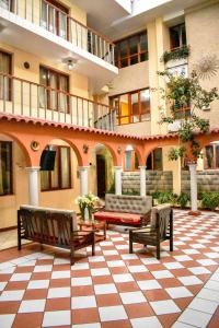 Balkón nebo terasa v ubytování Hotel del Sur