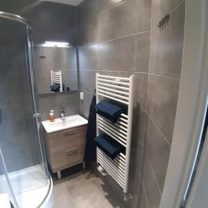 Vonios kambarys apgyvendinimo įstaigoje ubytování na Skorku
