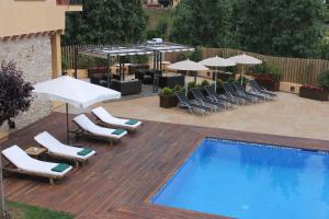 Bazén v ubytovaní Hostalet de Begur - Adults Only alebo v jeho blízkosti