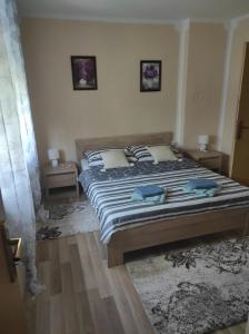 Postel nebo postele na pokoji v ubytování Rooms Luka