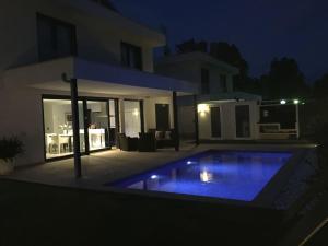 The swimming pool at or close to Villa Can SeQuet (Playa de Muro)