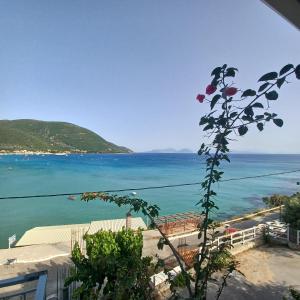 a view of a large body of water at Ponti Bay Apartments in Vasiliki