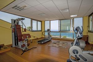 Fitnesscenter och/eller fitnessfaciliteter på Hotel La Tonnara