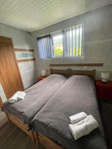Voodi või voodid majutusasutuse Cottage - Location Lanchvali toas