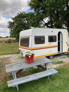 Fotografia z galérie ubytovania Chambre d'hote dans caravane v destinácii Vallet