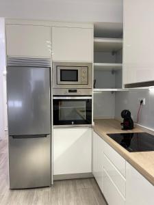 Kuchyňa alebo kuchynka v ubytovaní Apartamento a 50 metros de la Plaza del Charco, Puerto de la Cruz