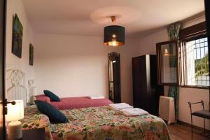 Posteľ alebo postele v izbe v ubytovaní La Era Gran casa de vacaciones para grupos adaptad
