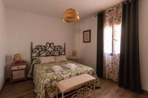 Posteľ alebo postele v izbe v ubytovaní La Era Gran casa de vacaciones para grupos adaptad