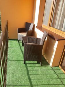 Posezení v ubytování Apartament Wiżajny