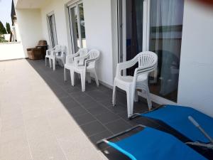 Balkón nebo terasa v ubytování Apartment Karlo