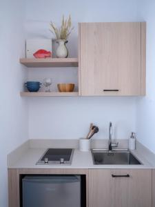 A kitchen or kitchenette at Etherio Studio IV