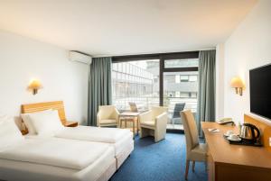 Arthotel ANA Neotel 객실 침대