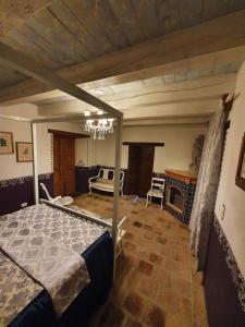 Postel nebo postele na pokoji v ubytování Casa Dos Gallos