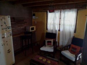 Et tv og/eller underholdning på Cabañas Río Los Nogales