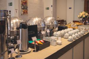 Comodidades para preparar café e chá em Lagoon Prime Hotel