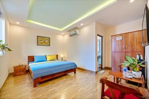 TV a/nebo společenská místnost v ubytování Nam Hội Homestay