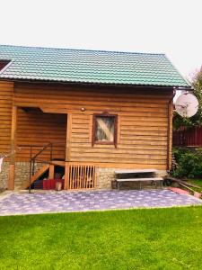 Vonkajšia záhrada v ubytovaní Guest House Arnika