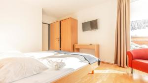 Postel nebo postele na pokoji v ubytování Appartement Berge