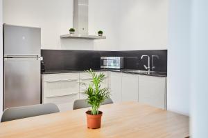 Kuchyňa alebo kuchynka v ubytovaní Getaria by Basque Homes