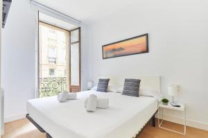 Posteľ alebo postele v izbe v ubytovaní Getaria by Basque Homes