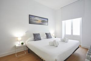 Posteľ alebo postele v izbe v ubytovaní Getaria by Basque Homes