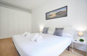 Posteľ alebo postele v izbe v ubytovaní Getaria by Basque Homes