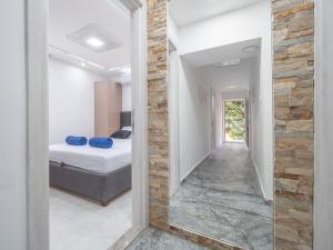 Postel nebo postele na pokoji v ubytování Casa di Fratelli