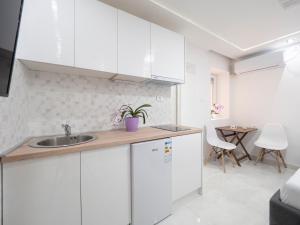 Kuchyň nebo kuchyňský kout v ubytování Casa di Fratelli