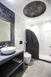 Koupelna v ubytování Dimitris Villa