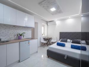 Kuchyň nebo kuchyňský kout v ubytování Casa di Fratelli