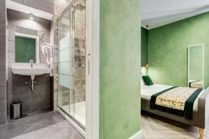 A bathroom at Ripetta Natural Suites