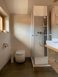 Kúpeľňa v ubytovaní Heisshof
