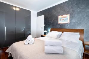 Posteľ alebo postele v izbe v ubytovaní Villa Anima, Stanici, near Omiš