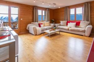 Posezení v ubytování Chalet Bergrose 4