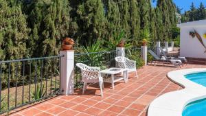 Basen w obiekcie Villa Isabel Malaga - Churriana by Ruralidays lub w pobliżu