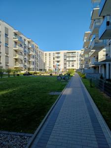 Budynek, w którym mieści się apartament
