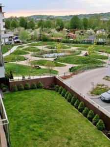 Ogród w obiekcie Apartament Miłosz